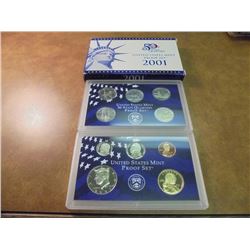 2001 US PROOF SET (WITH BOX)