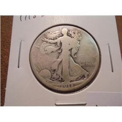 1918-D WALKING LIBERTY HALF DOLLAR