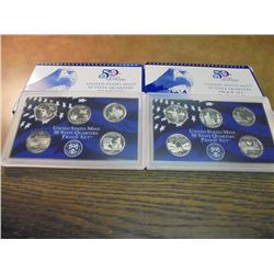 2003 & 2004 US 50 STATE QUARTERS PROOF SETS