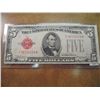 Image 1 : 1928-C $5 US NOTE RED SEAL