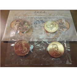 2008 FIRST SPOUSE BRONZE 4 MEDAL SERIES SET