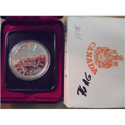 1978 CANADA XI GAMES SILVER DOLLAR PROOF