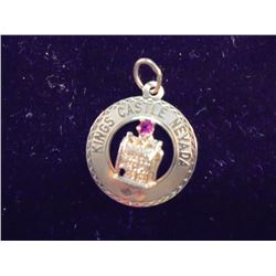 14KT GOLD KINGS CASTLE NEVADA CHARM APPROX. 1.7