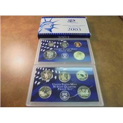 2003 US PROOF SET (WITH BOX)