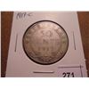 Image 1 : 1917-C NEWFOUNDLAND SILVER 50 CENTS