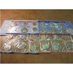 1991 & 1998 US MINT SETS P/D (WITH ENVELOPES)