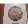 Image 1 : 1917 WALKING LIBERTY HALF DOLLAR