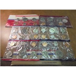 1984,85 & 1987 US MINT SETS P/D (WITH ENVELOPES)
