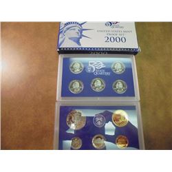 2000  US PROOF SET (WITH BOX)