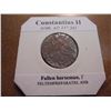 Image 2 : 337-361 A.D. CONSTANTIUS II ANCIENT COIN VERY FINE