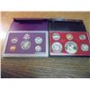 Image 2 : 1974 & 1991 US PROOF SETS (WITH BOXES)
