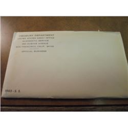 1965 US SPECIAL MINT SET WITH ENVELOPE