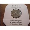 Image 2 : SILVER 253-268 A.D. GALLIENUS ANCIENT COIN (FINE)