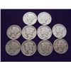 Image 1 : 10 ASSORTED 1940'S MERCURY DIMES