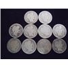 Image 1 : 10 ASSORTED BARBER DIMES