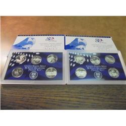 2006 & 2007 US 50 STATE QUARTERS PROOF SETS