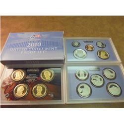 2010 US PROOF SET (WITH BOX) 14 PIECES