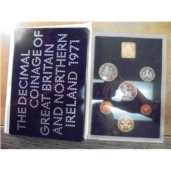 1971 GREAT BRITAIN AND NORTHERN IRELAND PROOF SET