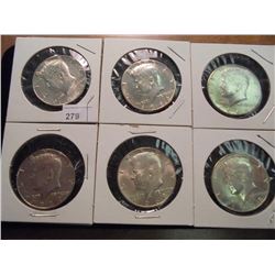 6-40% SILVER JOHN F. KENNEDY HALF