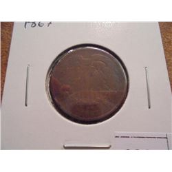 1867 US TWO CENT PIECE