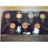 Image 1 : 1982-7 VARIETIES LINCOLN CENT SET (UNC)