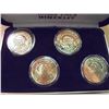 Image 2 : GRAND CASINO 4 GOLD PLATED COLLECTORS COINS