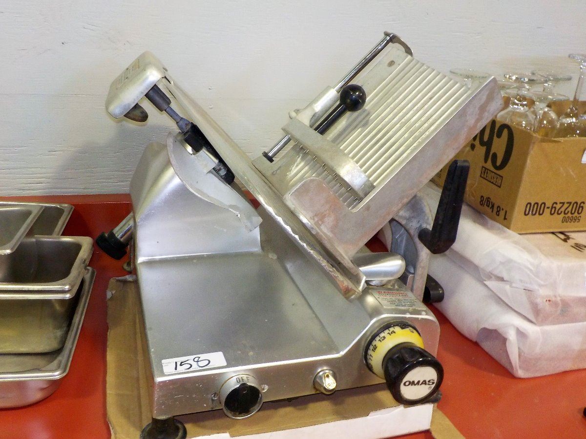 OMAS MEAT SLICER MD GF275