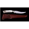 Image 1 : J. Jacobs Custom 440 Elk Horn Handle Knife