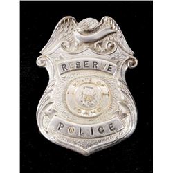 Early Vintage State of Idaho Reserve Police Badge
