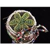 Image 8 : Crow Horn Crazy Beaded Effigy Flask 19th-20th C.