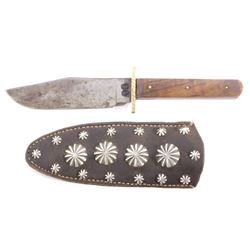 Early Northern Plains Fur Trade Bowie Knife 19th