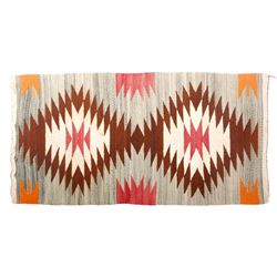 Navajo Crystal Eye Dazzler Rug 19th-20th Century