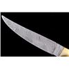 Image 5 : Damascus & Micarta CFK Knife Skinner with Scabbard