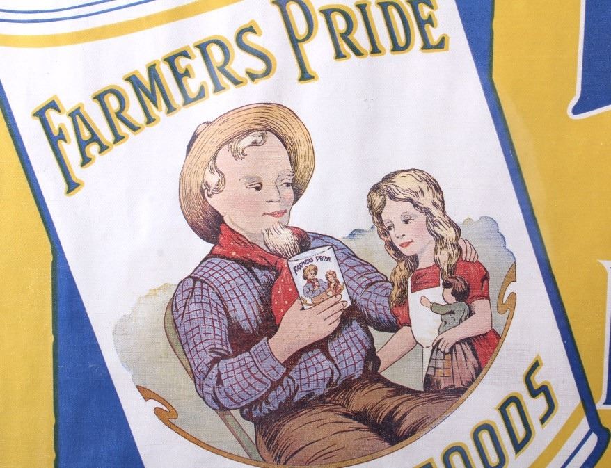 Farmers Pride Food Products Advertising Banner