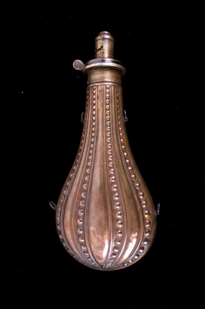 Antique Set Of James Dixon & Sons Powder Flasks