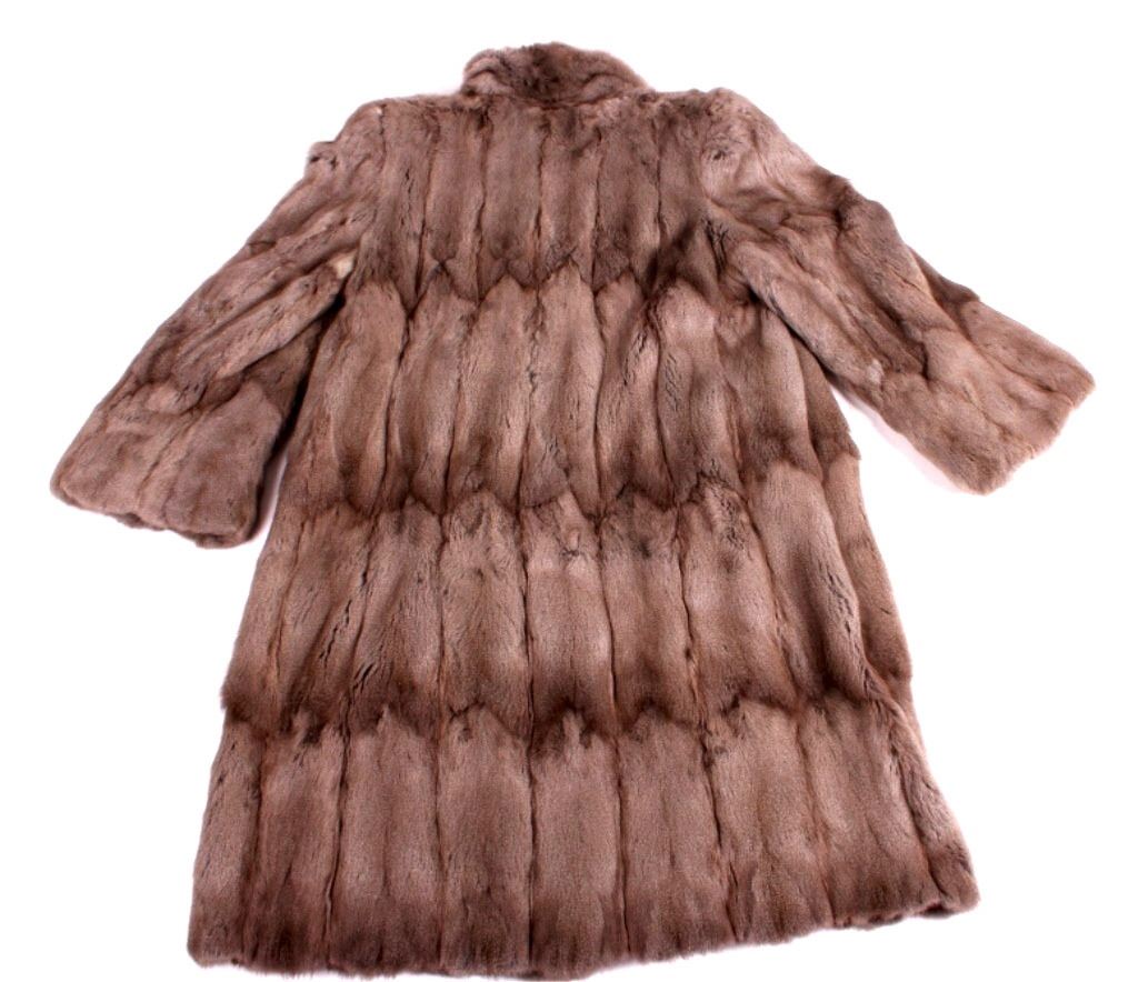 squirrel fur coat