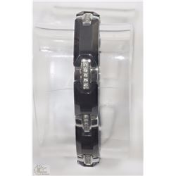 #14-STAINLESS STEEL & TUNGSTEN DIAMOND MENS