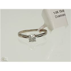 #41-10K GOLD DIAMOND RING