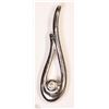 Image 1 : #43-10K WHITE GOLD DIAMOND PENDANT