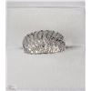 Image 1 : #82-10K WHITE GOLD DIAMOND (0.30CT) RING