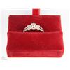 Image 1 : #90-14K WHITE GOLD 97 DIAMOND (O.51CT) RING