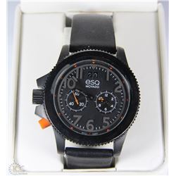 #100-MOVADO BOLD MEN'S ESQ FUSIONI DUAL TIME WATCH