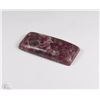 Image 1 : TRP182) NATURAL RED LEPIDOLITE CABOCHON 60CT