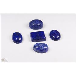 TRP175) NATURAL GOLD FLAKES LAPIS LAZULI 66CT