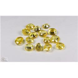 TRP178) YELLOW SAPPHIRE 78CT HUE ENHANCED