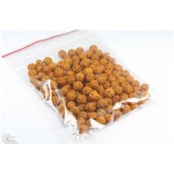 TRP187) RUDRAKSHA 5 MUKHI LOOSE BEADS LOT