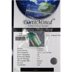 TRP150) CRYSTAL 21.55CT WITH COA