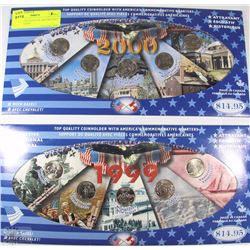 TRP134) USA STATE QUARTERS TWO SETS 1999-2000