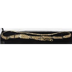 TRP195) 18K YELLOW GOLD 21" LONG CHAIN