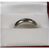 Image 1 : TRP192) 14K WHITE GOLD LADY'S RING SIZE 5.5